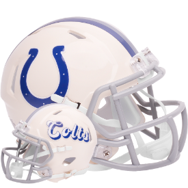 Indianapolis Colts Speed Mini Football Helmet <B>RETRO</B>