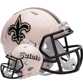 New Orleans Saints Speed Mini Football Helmet <B>RETRO</B>