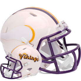 Minnesota Vikings Speed Mini Football Helmet <B>RETRO</B>