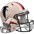 Helmets, Full Size Helmet: Atlanta Falcons Speed Football Helmet <B>RETRO</B>
