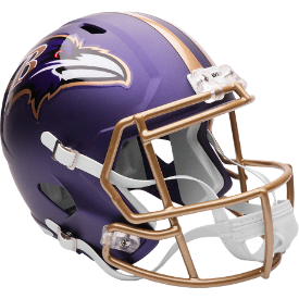 Baltimore Ravens Speed Replica Football Helmet <i>2026 Purple Rising</i>