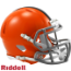 Cleveland Browns 1962 to 1974 Riddell Mini Speed Throwback Helmet
