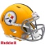 Pittsburgh Steelers NFL Mini Speed Football Helmet <i>2025 Alternate On-Field</i>