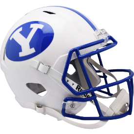 Brigham Young Cougars Speed Replica Football Helmet <i>White</i>