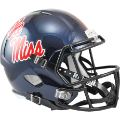 Helmets, Full Size Helmet: Mississippi (Ole Miss) Rebels Speed Replica Football Helmet
