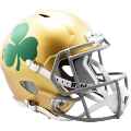 Helmets, Full Size Helmet: Notre Dame Fighting Irish Speed Replica Football Helmet <i>Shamrock</i>