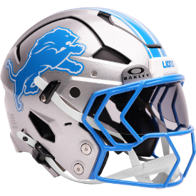 Detroit Lions Axiom Football Helmet