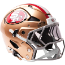 San Francisco 49ers Axiom Football Helmet