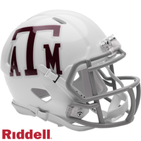 Texas A&M Aggies NCAA Mini Speed Football Helmet <i>1975 Throwback</i>
