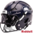 Seattle Seahawks Axiom Football Helmet <B>Matte Navy</B>