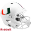 Miami Hurricanes Speed Replica Football Helmet