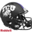 TCU Horned Frogs Speed Replica Football Helmet <B>Matte Black</B>