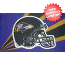 Baltimore Ravens Helmet Flag <B>BLOWOUT SALE</B>