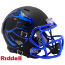 Boise State Broncos NCAA Mini Speed Football Helmet <b>Matte Black</b>