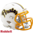 East Carolina Pirates NCAA Mini Speed Football Helmet <B>Matte White</B>