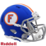 Florida Gators NCAA Mini Speed Football Helmet <i>Matte Blue Throwback</i>