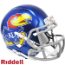 Kansas Jayhawks NCAA Mini Speed Football Helmet <i>Oversized Decal</i>
