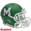 Marshall Thundering Herd NCAA Mini Speed Football Helmet <b>Flat Green</b>