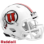 Utah Utes NCAA Mini Speed Football Helmet <i>White</i>