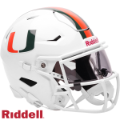 Helmets, Mid Size Helmets: Miami Hurricanes Mid Sized SpeedFlex Helmet