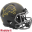 Detroit Lions NFL Mini Speed Football Helmet <B>SALUTE TO SERVICE 4 SALE</B>