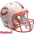 Helmets, Full Size Helmet: Chicago Bears Speed Football Helmet <B>RETRO</B>