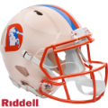Helmets, Full Size Helmet: Denver Broncos Speed Football Helmet <B>RETRO</B>