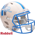 Helmets, Full Size Helmet: Detroit Lions Speed Football Helmet <B>RETRO</B>