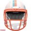 Miami Dolphins Speed Football Helmet <B>RETRO</B>