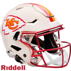 Kansas City Chiefs SpeedFlex Football Helmet <B>RETRO</B>