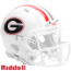 Georgia Bulldogs NCAA Mini Speed Football Helmet <i>White</i>