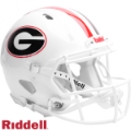 Helmets, Full Size Helmet: Georgia Bulldogs Speed Football Helmet <i>White</i>