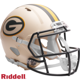 Green Bay Packers Speed Football Helmet <B>2026 Rivalries</B>