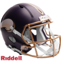 Helmets, Full Size Helmet: Minnesota Vikings Speed Replica Football Helmet <B>2026 Rivalries</B>