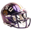 LSU Tigers NCAA Mini Speed Football Helmet <B>Purple</B>