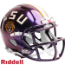 LSU Tigers NCAA Mini Speed Football Helmet <B>Purple</B>