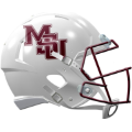 Helmets, Mini Helmets: Mississippi State Bulldogs NCAA Mini Speed Football Helmet <i>White</i>