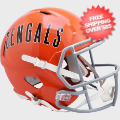 Helmets, Full Size Helmet: Cincinnati Bengals 1968 to 1979 Speed Replica Throwback Helmet