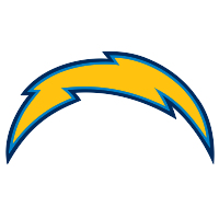 San Diego Chargers Football Helmets