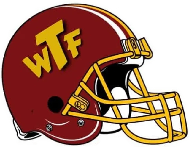 Washington Redskins Football Helmets